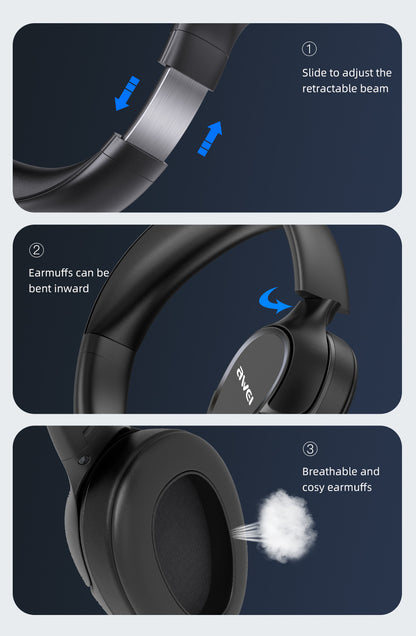 AWEI Wireless Stereo Bluetooth Headset