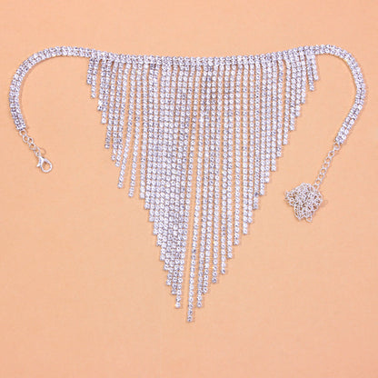 Double Row Necklace Symmetrical Alloy Necklace Necklace