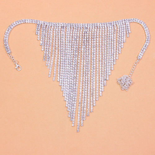 Double Row Necklace Symmetrical Alloy Necklace Necklace