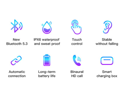 AWEI True Wireless Bluetooth Charging Pod Headphones