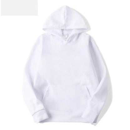 Solid Color Hooded Sweater For Men And Women
