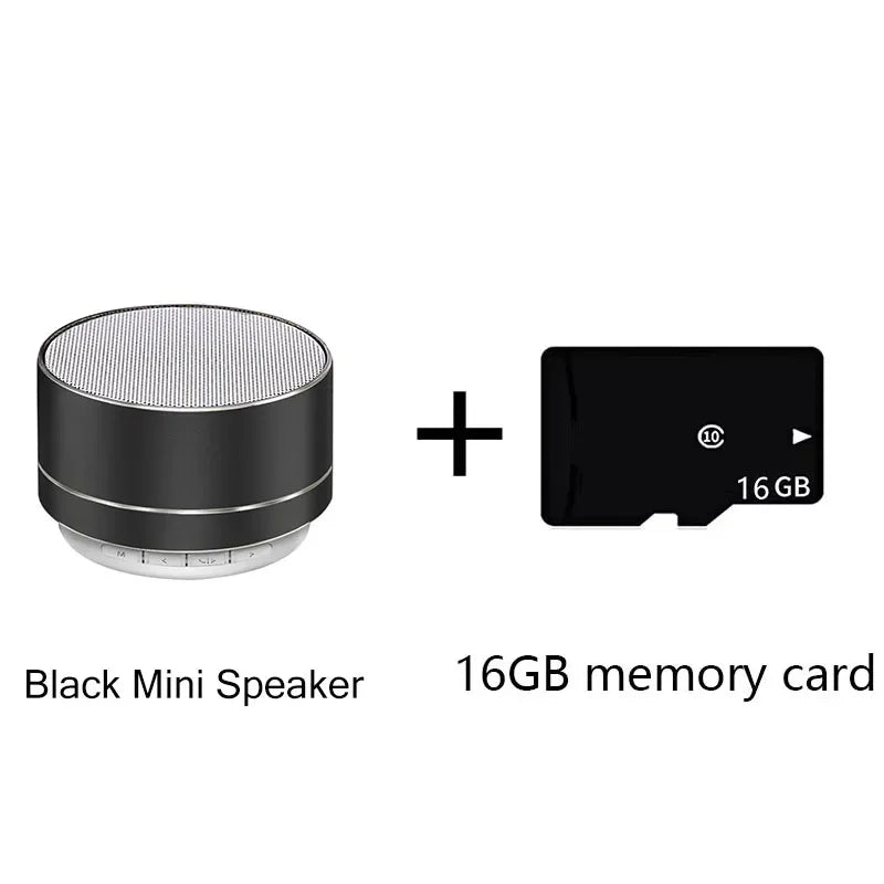 2025 Portable A10 Wireless Bluetooth Mini Speaker Small Steel Cannon Subwoofer  Colorful  Mini Gift Card Bluetooth Speaker