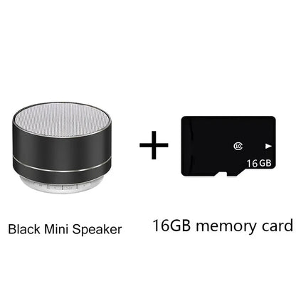 2025 Portable A10 Wireless Bluetooth Mini Speaker Small Steel Cannon Subwoofer  Colorful  Mini Gift Card Bluetooth Speaker