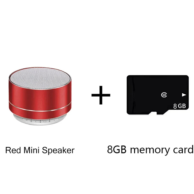 2025 Portable A10 Wireless Bluetooth Mini Speaker Small Steel Cannon Subwoofer  Colorful  Mini Gift Card Bluetooth Speaker