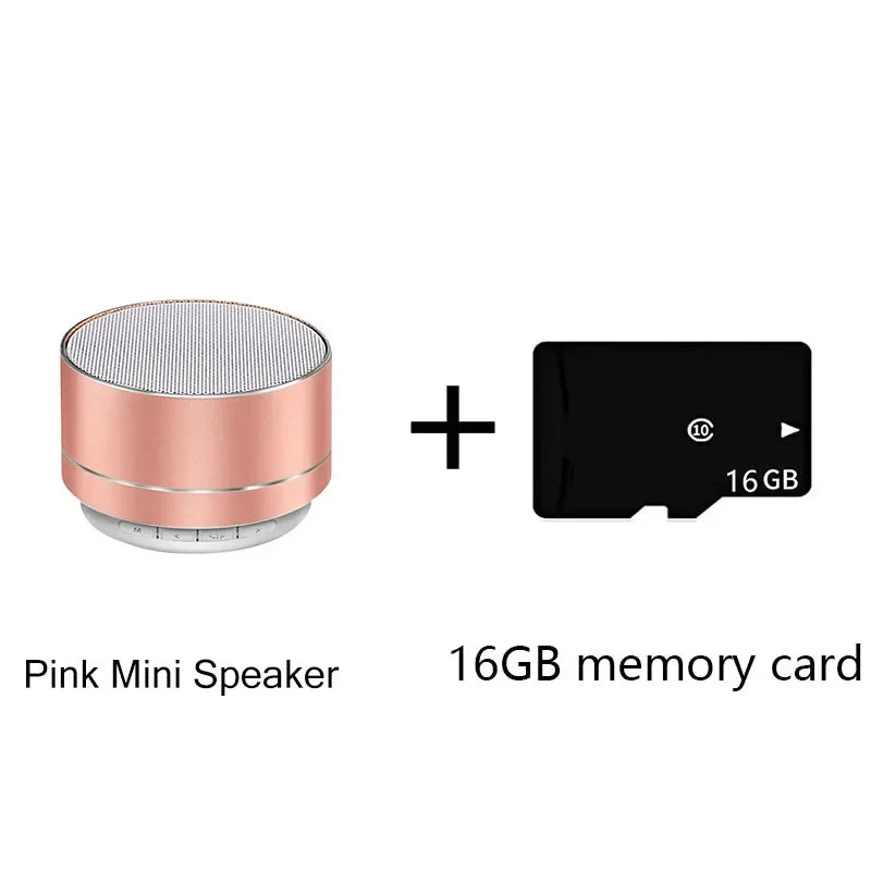 2025 Portable A10 Wireless Bluetooth Mini Speaker Small Steel Cannon Subwoofer  Colorful  Mini Gift Card Bluetooth Speaker