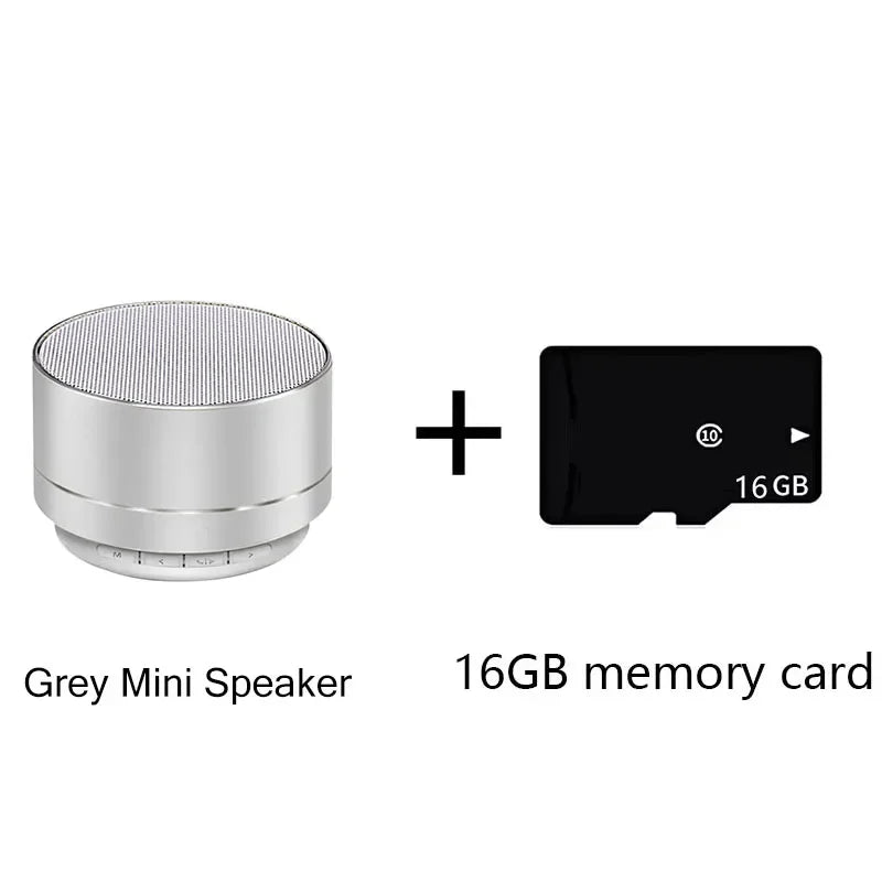 2025 Portable A10 Wireless Bluetooth Mini Speaker Small Steel Cannon Subwoofer  Colorful  Mini Gift Card Bluetooth Speaker