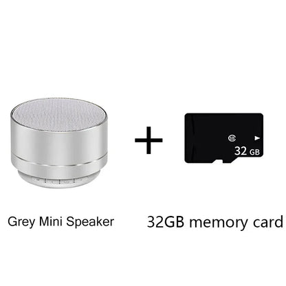 2025 Portable A10 Wireless Bluetooth Mini Speaker Small Steel Cannon Subwoofer  Colorful  Mini Gift Card Bluetooth Speaker