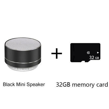 2025 Portable A10 Wireless Bluetooth Mini Speaker Small Steel Cannon Subwoofer  Colorful  Mini Gift Card Bluetooth Speaker