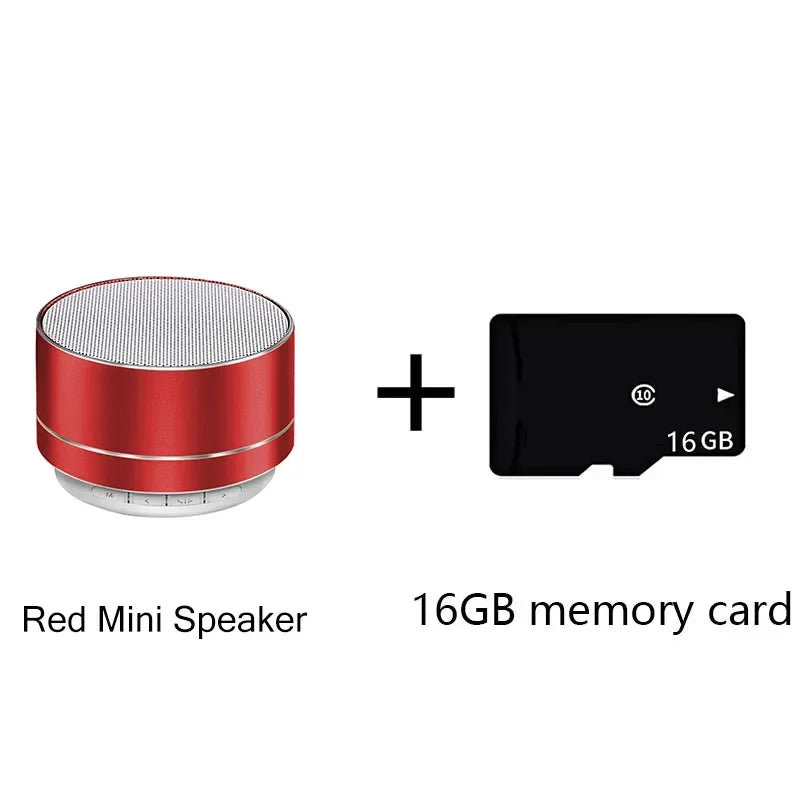 2025 Portable A10 Wireless Bluetooth Mini Speaker Small Steel Cannon Subwoofer  Colorful  Mini Gift Card Bluetooth Speaker