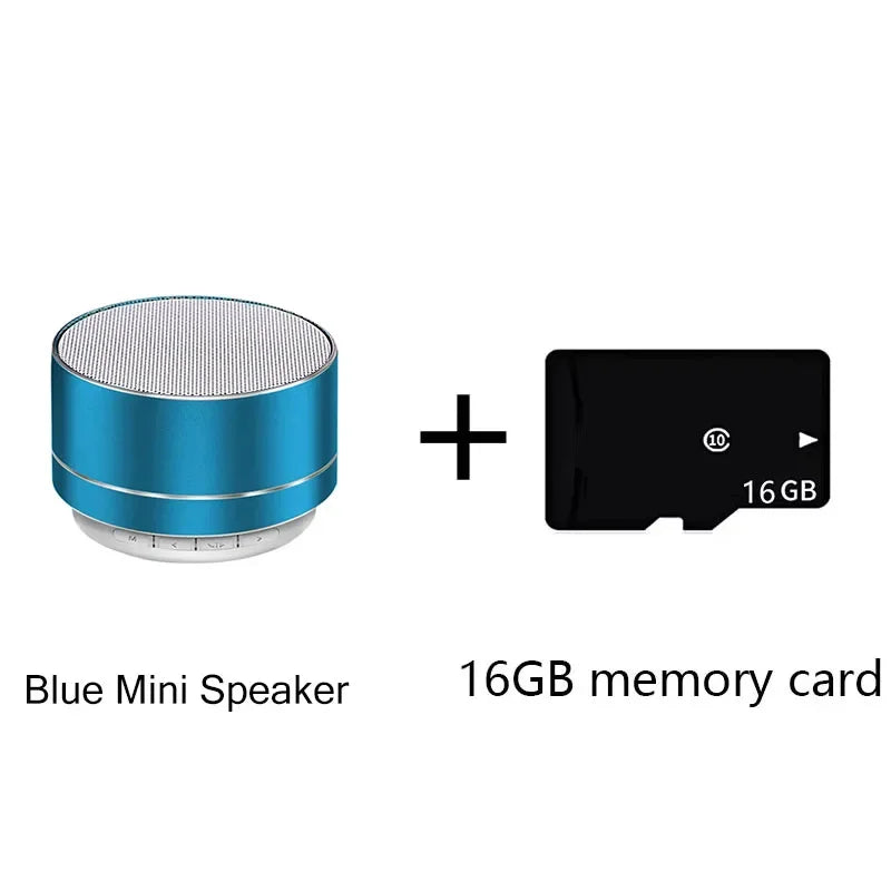2025 Portable A10 Wireless Bluetooth Mini Speaker Small Steel Cannon Subwoofer  Colorful  Mini Gift Card Bluetooth Speaker