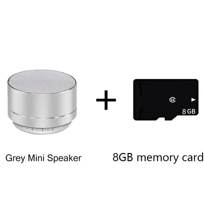 2025 Portable A10 Wireless Bluetooth Mini Speaker Small Steel Cannon Subwoofer  Colorful  Mini Gift Card Bluetooth Speaker
