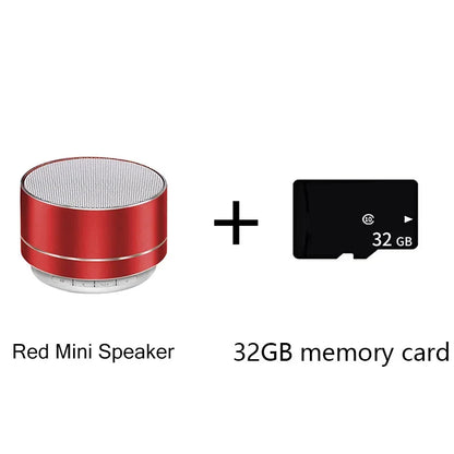 2025 Portable A10 Wireless Bluetooth Mini Speaker Small Steel Cannon Subwoofer  Colorful  Mini Gift Card Bluetooth Speaker