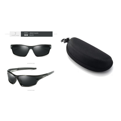 Retro Polarized D620 Sports Men Riding Sun Glasses